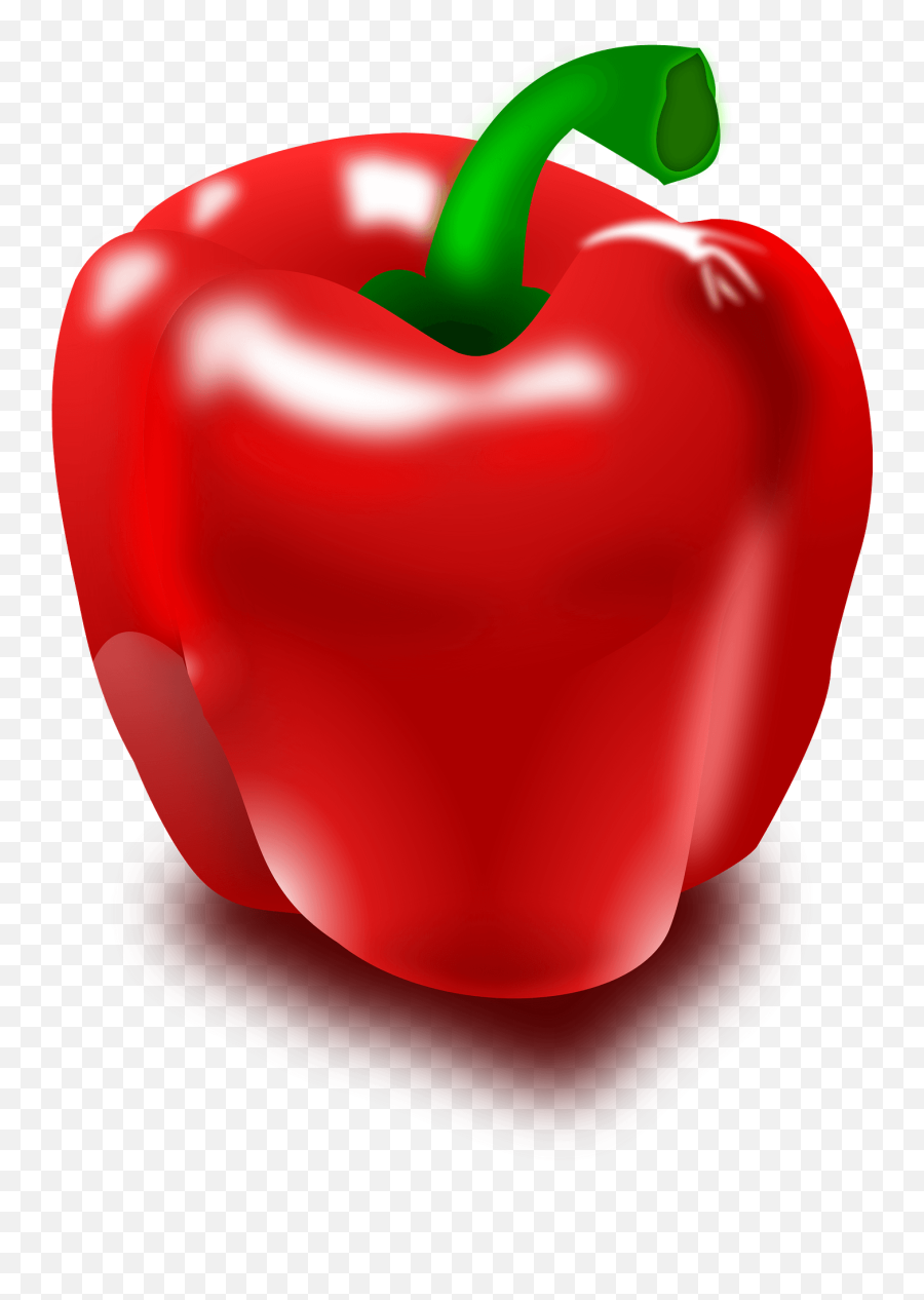 Bell Pepper Red Capsicum Vector Png Png Mart Emoji,Hot Pepper Emoji