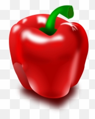Bell Pepper Red Capsicum Vector Png Png Mart Emoji,Hot Pepper Emoji