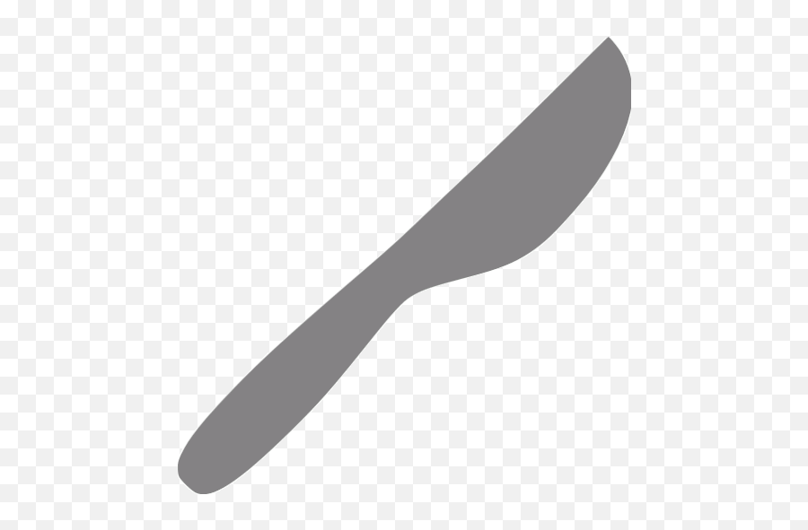 Gray Knife Icon - Free Gray Utensil Icons Emoji,Knive Emoji