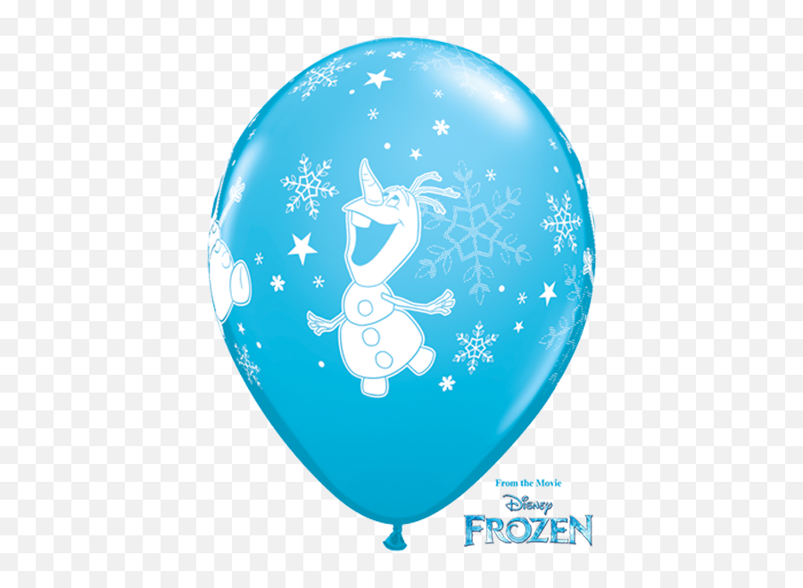 10 X 11 Blue Olaf Dancing Qualatex Latex Balloons U2014 Edu0027s - Balloon Emoji,Dancing Monkey Emoji