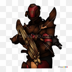 How To Draw Titan Destiny - Fictional Character Emoji,Emoji Tattoo Gun
