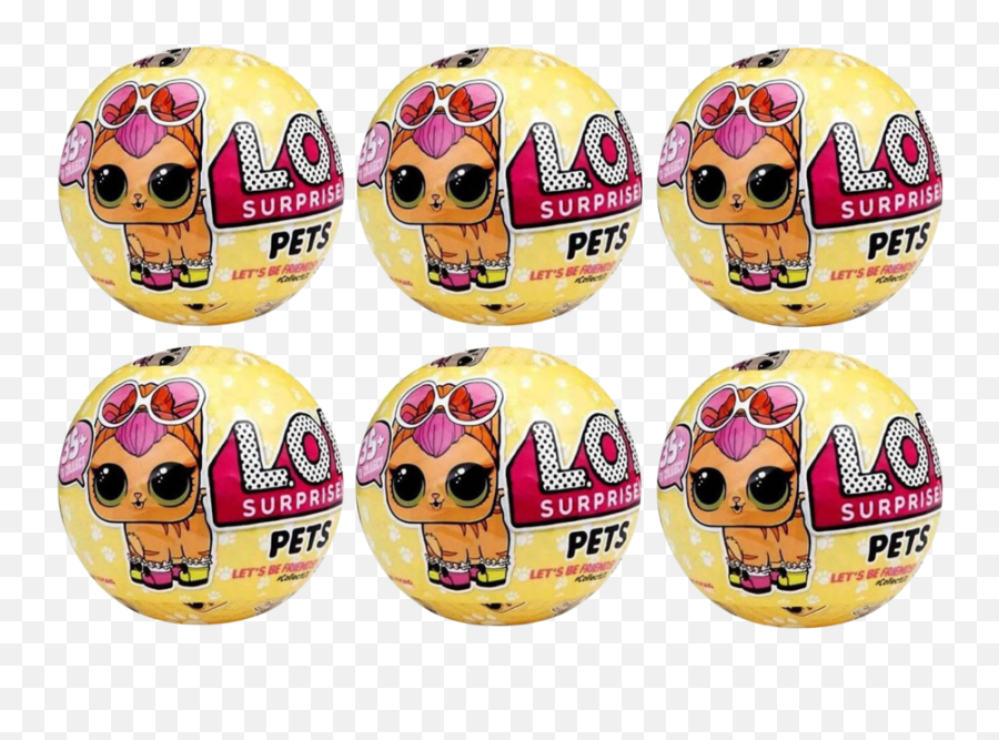 New Lol Surprise Pet Series 3 Lol Doll Mystery Pack Wave - 1 Happy Emoji,3 3 Emoticon