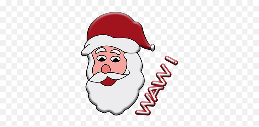 Christmas Moji U0026 Animated Emoj By Zahid Hussain - Santa Claus Emoji,Christmas Emoticons