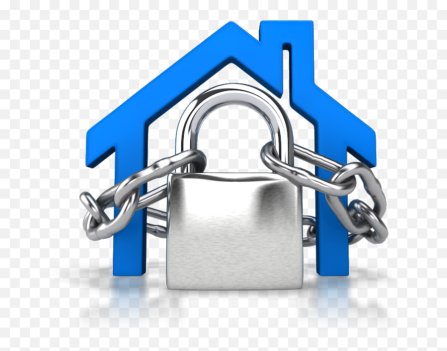 House Clipart Locked House Locked Transparent Free For - Burglary And Theft Insurance Emoji,Lock Emoji
