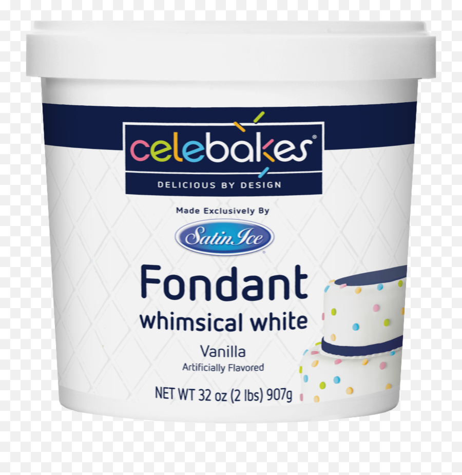 Celebakes Whimsical White Fondant 2 Lb - Household Supply Emoji,What Emoji Answers Variety 2