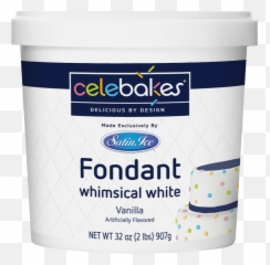 Celebakes Whimsical White Fondant 2 Lb - Household Supply Emoji,What Emoji Answers Variety 2