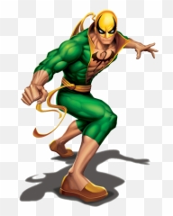 Fist Clipart Green - Marvel Iron Fist Png Transparent Png Iron Fist Marvel Png Emoji,Marvel Emoji Download