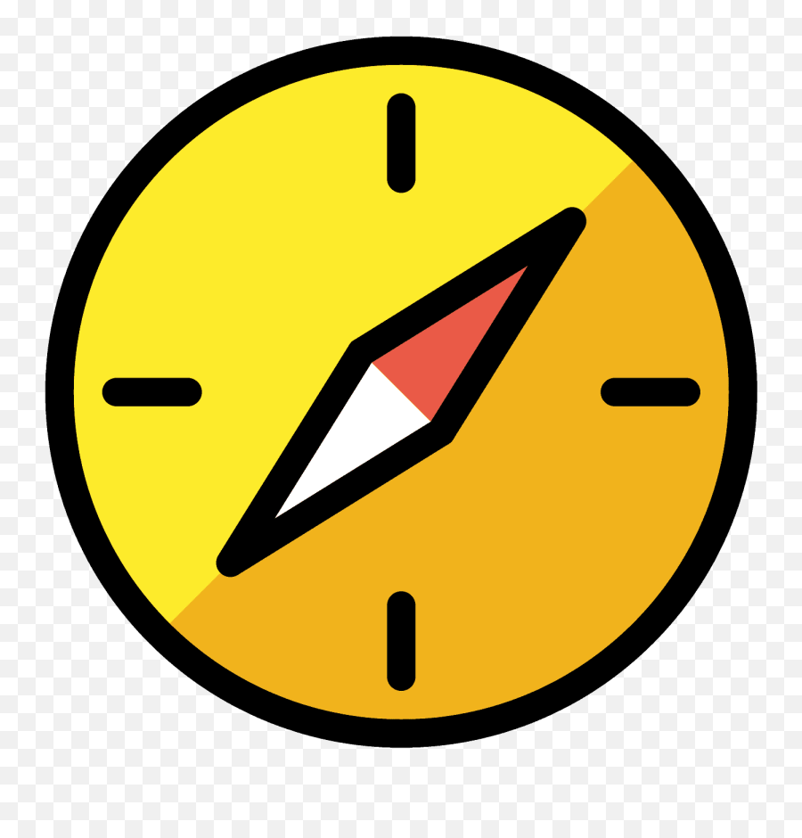 Compass Emoji Clipart - Icon,Emoji 2 American Flag 1776
