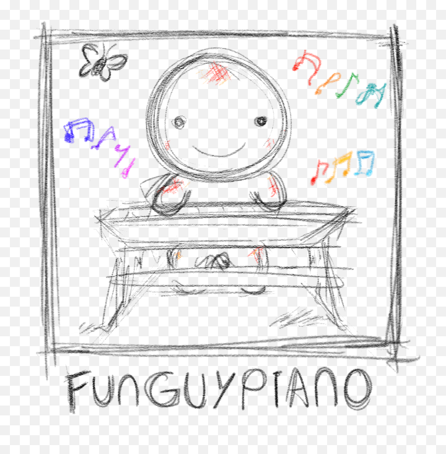 K - Funguypiano Logo Emoji,Anime Emotion Sheet