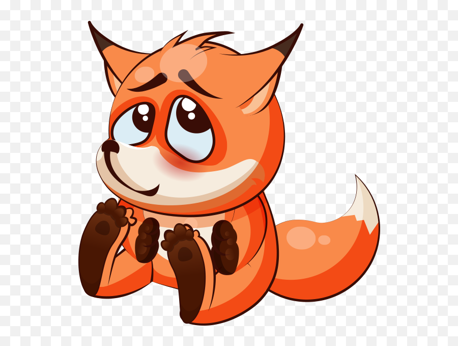 Fox Fun Emoji - Animal,Fox Emojis
