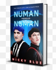 Numan Versus Numan - Book Cover Of Simple Dragon Emoji,Gary Numan Giving Up Emotions