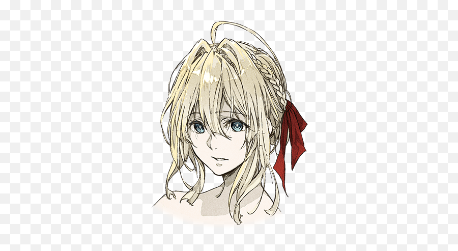 My Anime Awards Winners - Violet Evergarden Wig Emoji,Violet Evergarden No Emotion