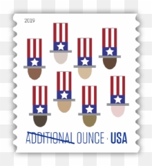Additional Ounceu201d 15 Uncle Samu0027s Hat Coil Stamp - Usa Forever 2018 Stamp Emoji,Learn Emotions Stamps