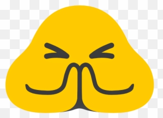 Google Blob Emoji Png - Novocomtop High Praying Hands Emoji,Morning Blob Emoji