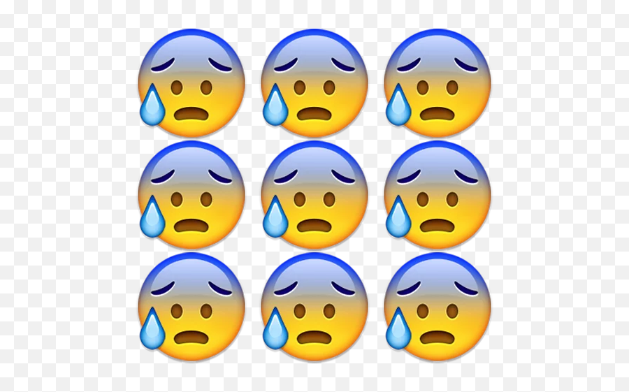 Sticker Maker - Emoji Grid Happy,Trump Fingers Emoticon