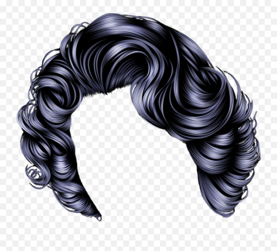 Hair Curls Transparent Background Png Png Arts - Wig Emoji,Love Your Curls Emoji