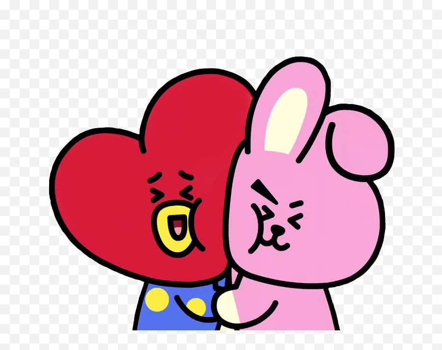 Jungkook Taehyung Cooky Bt21 Cookybt21 Bt21cooky - Bt21 Tata Cooky Emoji,Bts Emoji