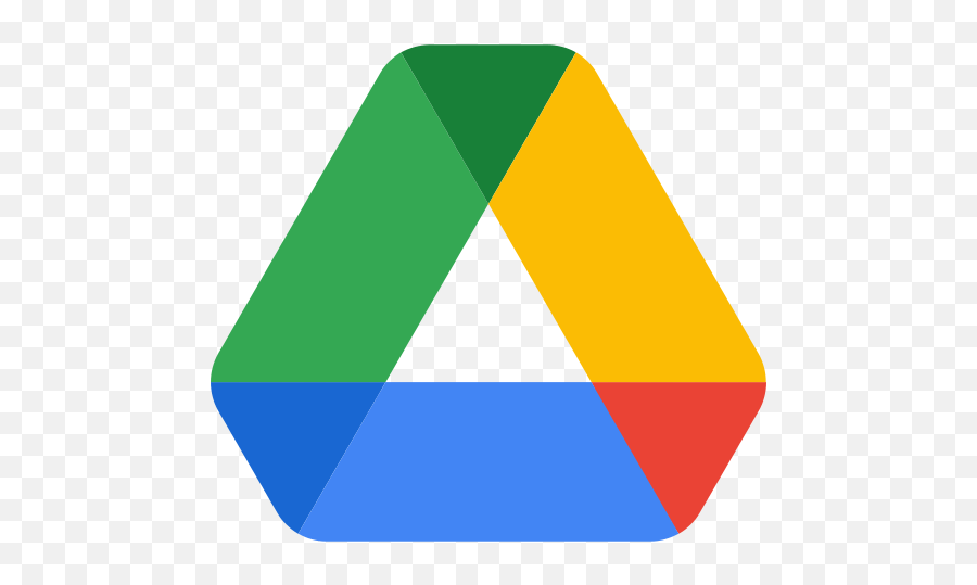 New Google Drive 2020 Color Icon Png And Svg Vector Free - Google Drive Logo Emoji,Google Messages Colored Emojis