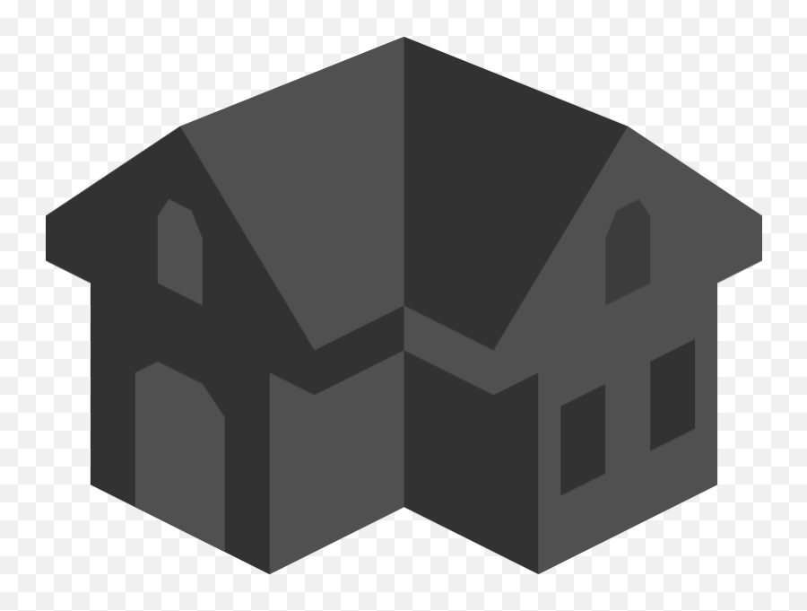 Isometric House Icon Clipart - Isometric Building Placeholder Png Emoji,House Emoji With Garden