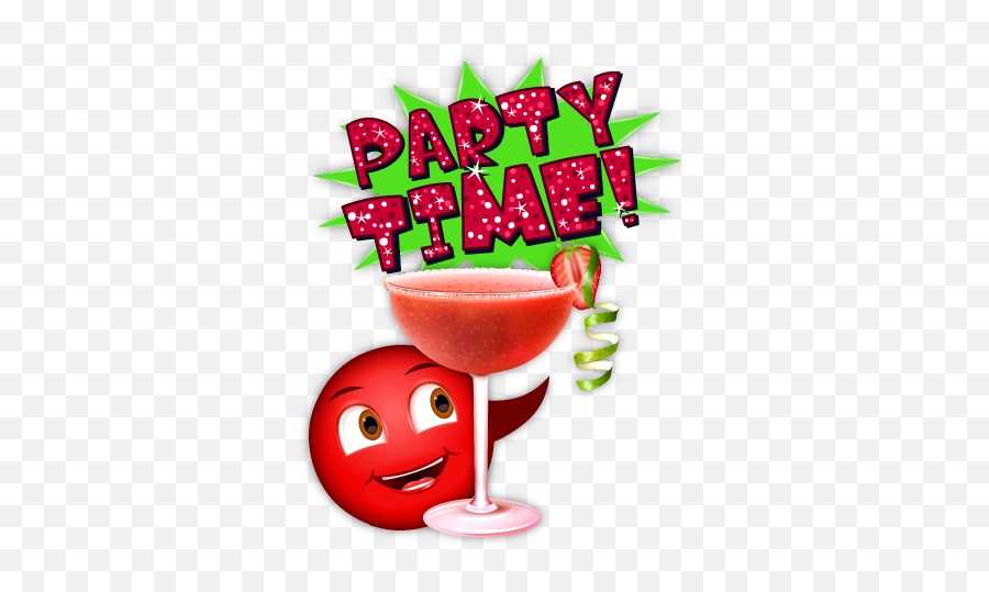 Bubblelingo Happy Hour By Bubblelingo Corp - Martini Glass Emoji,Emojis Cosmopolitan