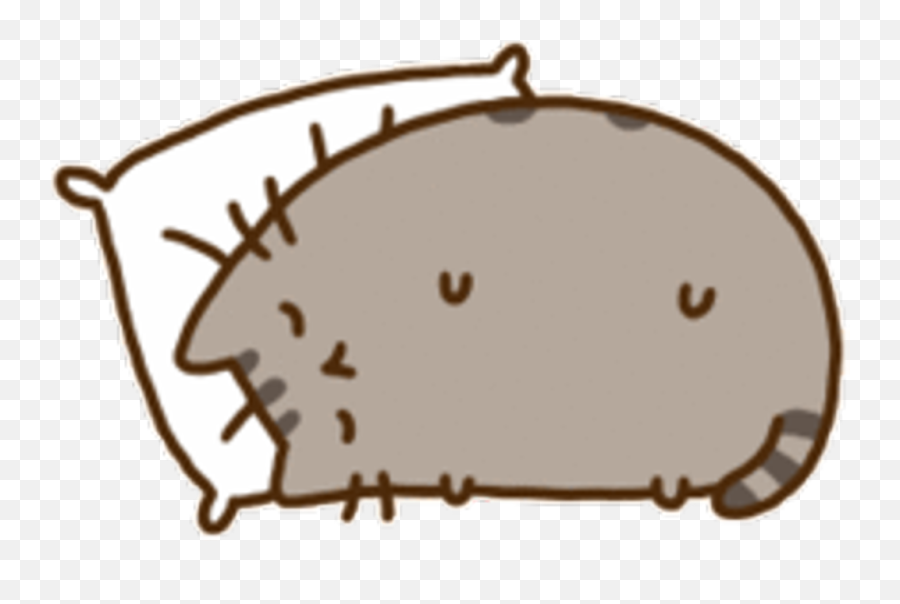 Pusheen The Cat Sleep Clipart - Pusheen Cat Drawing Sleeping Emoji,Pusheen Emotions