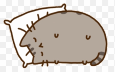Pusheen The Cat Sleep Clipart - Pusheen Cat Drawing Sleeping Emoji,Pusheen Emotions