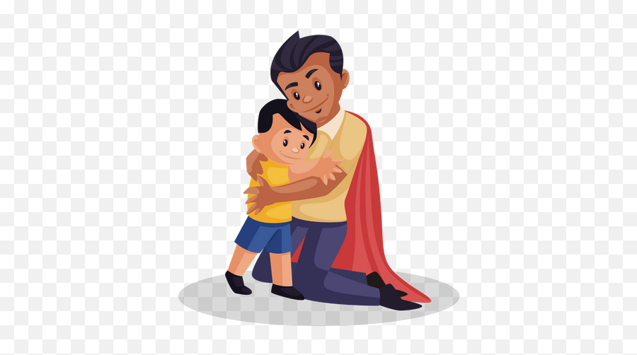 Super Man Illustrations Images U0026 Vectors - Royalty Free Emoji,Father Emotions Daughter