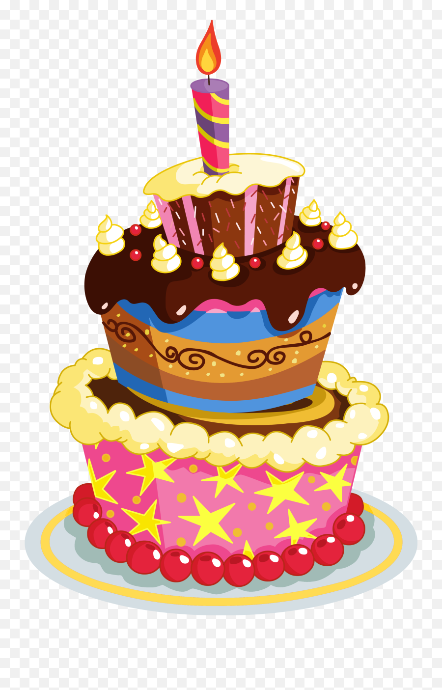 Pin By Karoline On New Inicio Birthday Cake Clip Art Art - Birthday Cake Png Transparent Emoji,Emoji Cakes
