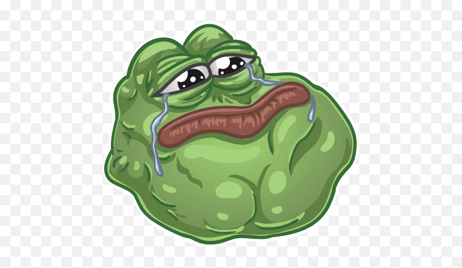 Pepe Stickers Pack Whatsapp Ios - Freewhatsappstickers Telegram Frog Pepe Stickers Emoji,Sad Pepe Emoji