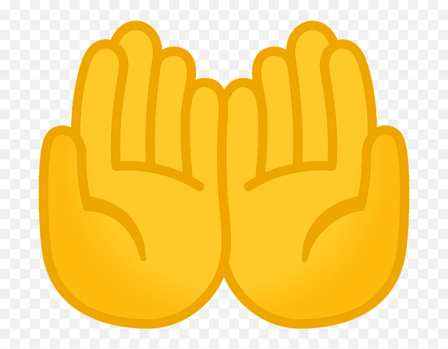 Palms Up Together Emoji - Clipart,Emojis That Look Good Together