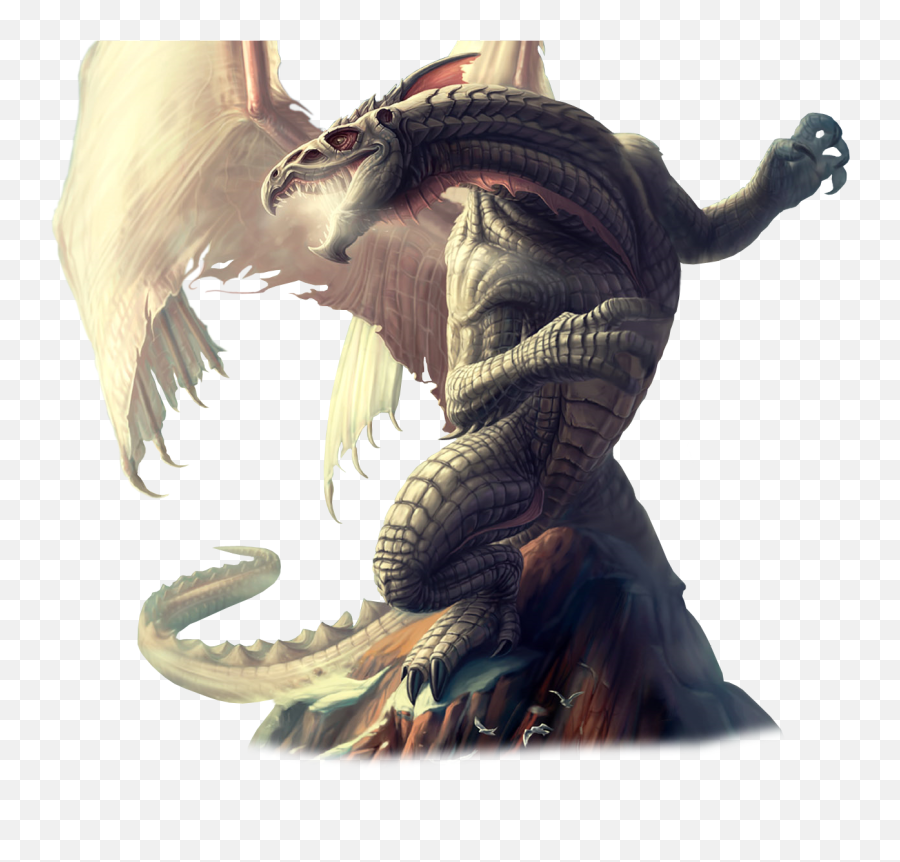 Fantasy Dragon Terror Dangerous Sticker - Fantasy Dragon Png Emoji,Fire Breathing Dragon Emoji