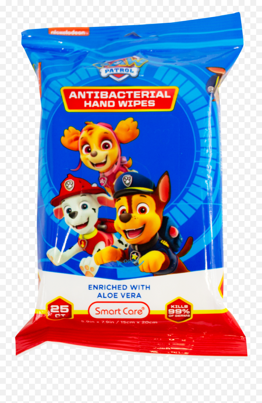 Smart Care Paw Patrol Antibacterial Wipes 25 Count - Paw Patrol Antibacterial Wipes Emoji,Paw Patrol Emoji