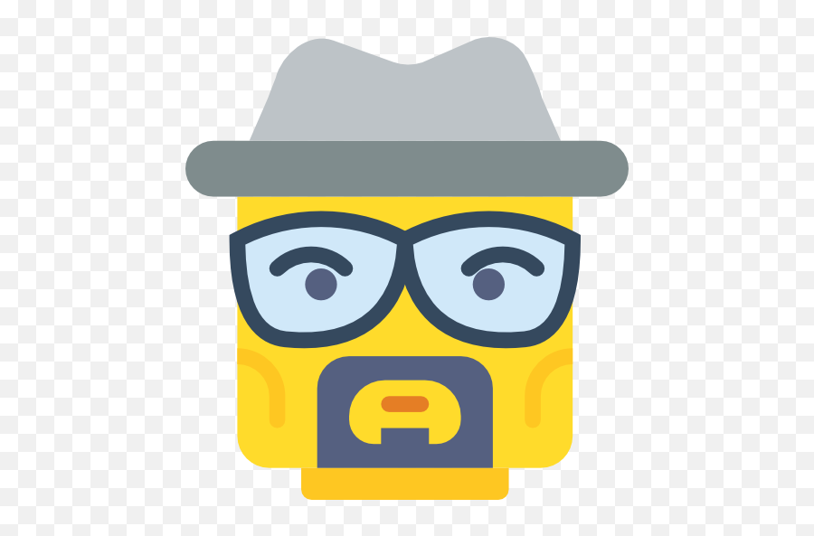 Heisenberg Breaking Bad Interface - Icon Emoji,Fedora Emoticon