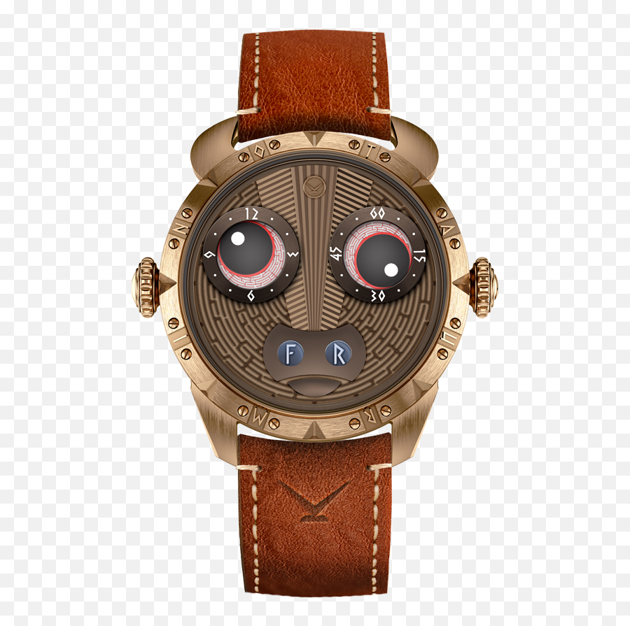 Wristmons - Konstantin Chaykin Chaykin Minotaur Emoji,Emoji Looking At Watch