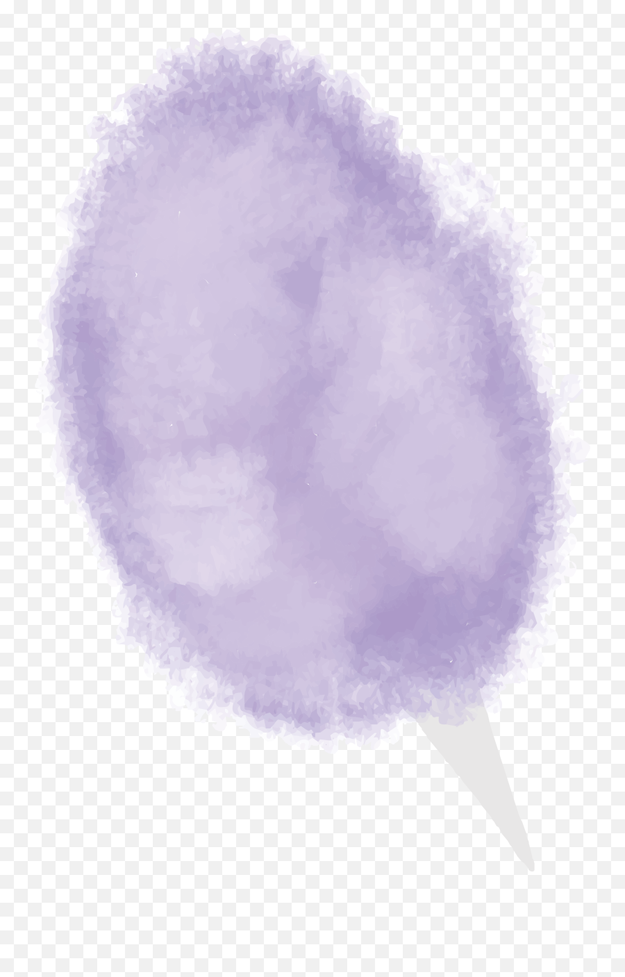 Purple Cotton Candy - Dot Emoji,Candy Floss Emoji