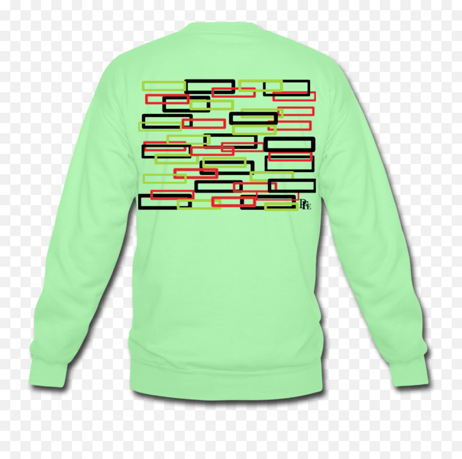 Cubed Travel Crewneck Sweatshirt - Long Sleeve Emoji,Emoji Crewneck Sweater