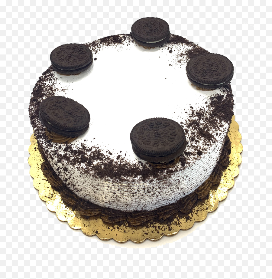 Ice Cream Cakes - Cookies And Cream Emoji,Cake Flan Ice Cream Emoji