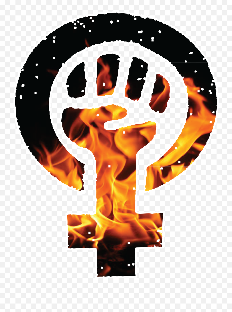 Scientist Clipart Science Symbol - Feminist Logo On Fire Emoji,Feminists Mad About Emojis