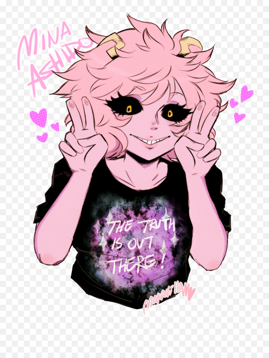 Alien Queen Png - U201citu0027s Ya Girl Mina Ashido I Had A Blast Transparent Mina Ashido Fanart Emoji,Black Female Emoji Queen