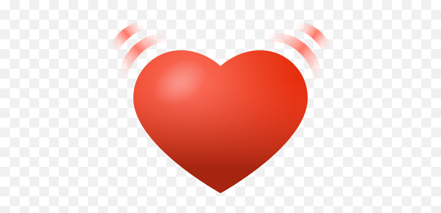 Beating Heart Icon - Beating Heart Emoji,Red Herat Emoji Overlay