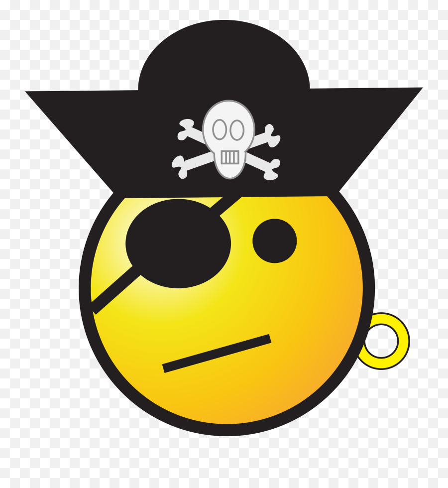 Emoticon Smiley Smilies - Free Vector Graphic On Pixabay Pirate Eye Patch Cartoon Emoji,Bowing Emoji