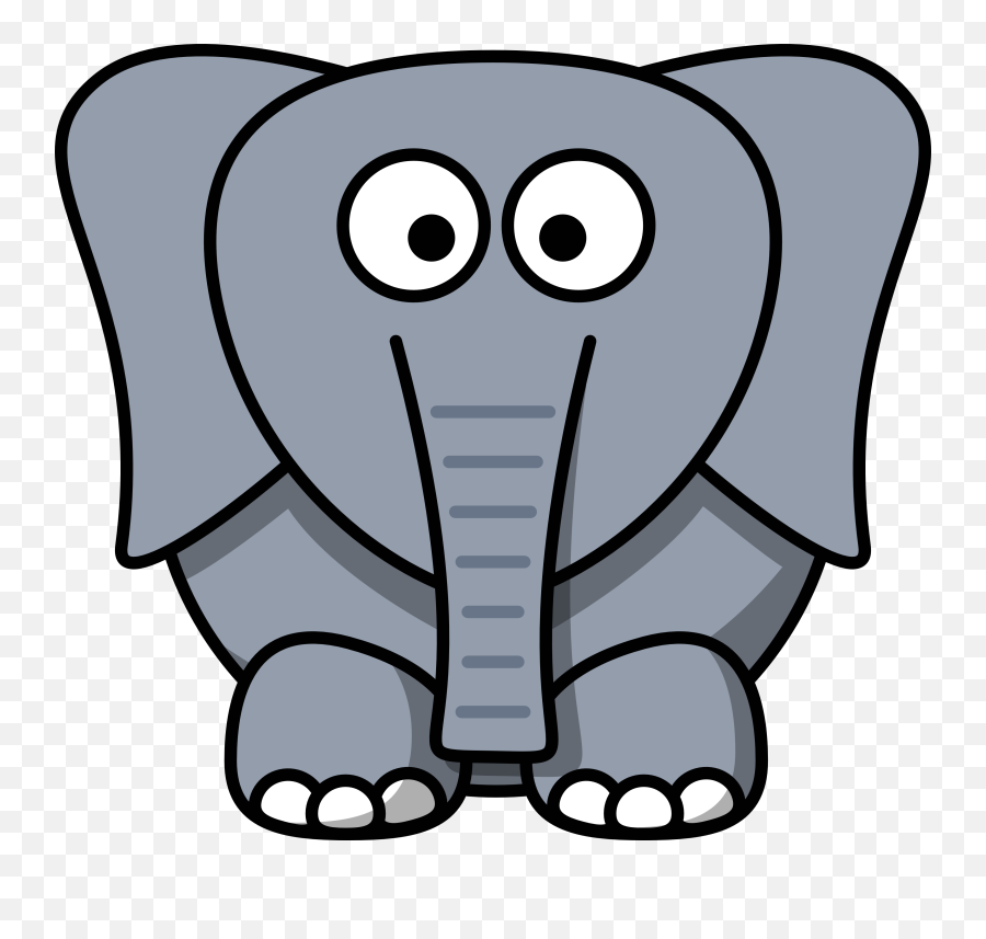 Eye Clipart Elephant Eye Elephant Transparent Free For - Cartoon Elephant Front View Emoji,Elephant Emoji