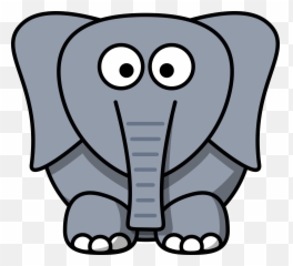 Eye Clipart Elephant Eye Elephant Transparent Free For - Cartoon Elephant Front View Emoji,Elephant Emoji
