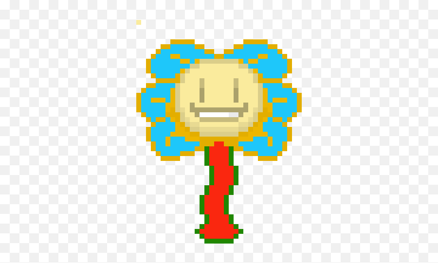 You Have A Stupid Flowey Au Because - World Of Tanks Pixel Art Emoji,You Are Stupid Emoticon Image