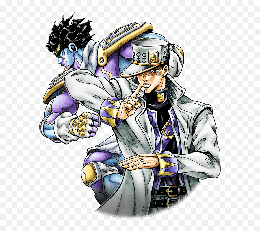 Jojo Bizzare Adventure Jojo Bizarre - Jojo Part 4 Star Platinum Emoji,Jotaro Express Emotion