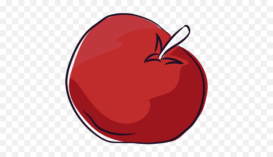 Hand Drawn Red Tomato - Transparent Png U0026 Svg Vector File Fresh Emoji,Deviant Art Starfish Emoticon