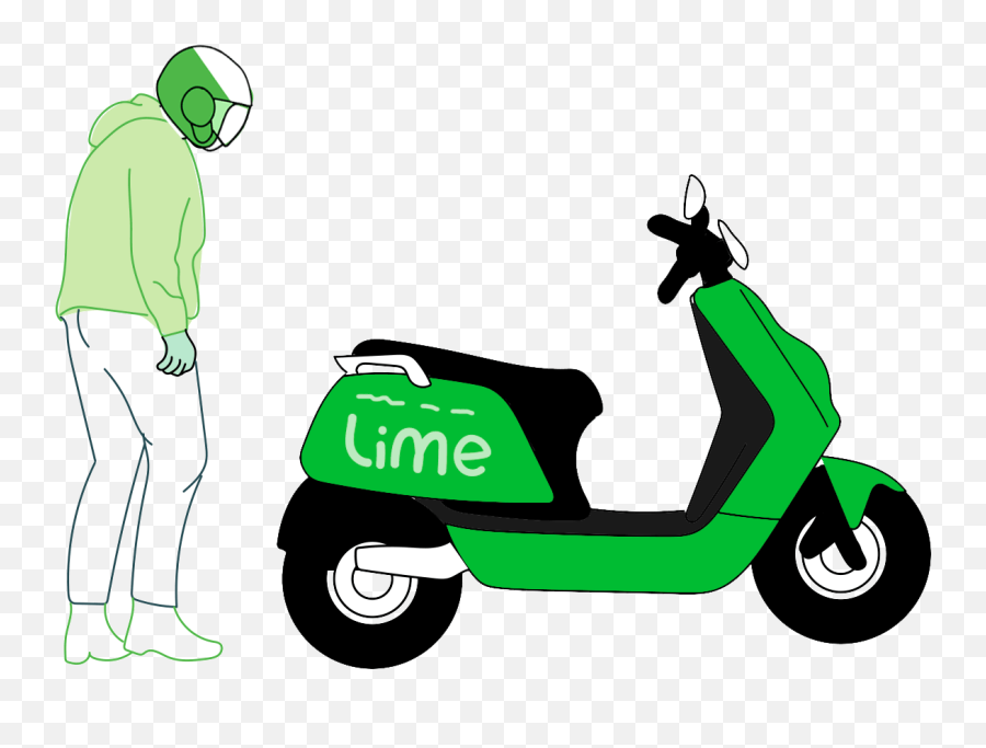 Lime Moped - Diy Guide Language Emoji,Emotion Moped Parts