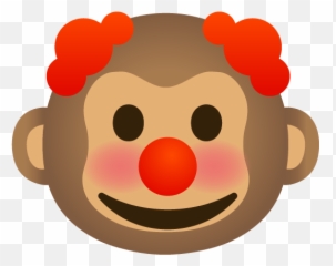 Monkclown - Happy Emoji,Monk Emoji