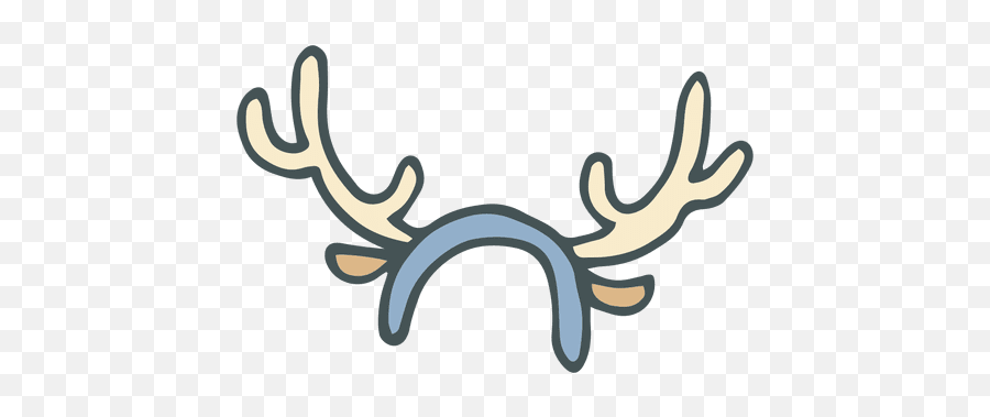 Reindeer Antlers Headband Png Free - Language Emoji,Emoji Headbands