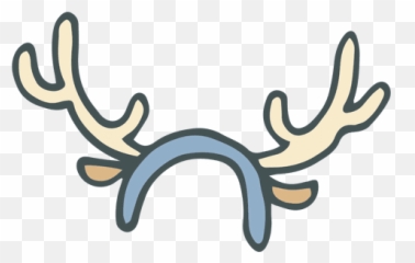Reindeer Antlers Headband Png Free - Language Emoji,Emoji Headbands